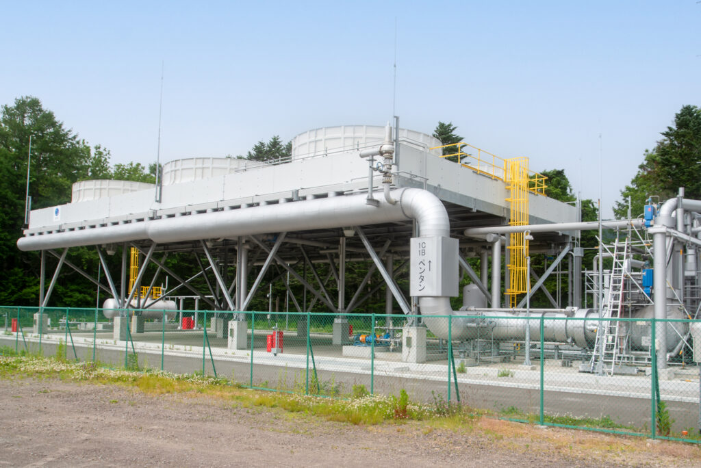 森バイナリー発電所 森バイナリーパワー合同会社 森発電所 地熱発電
